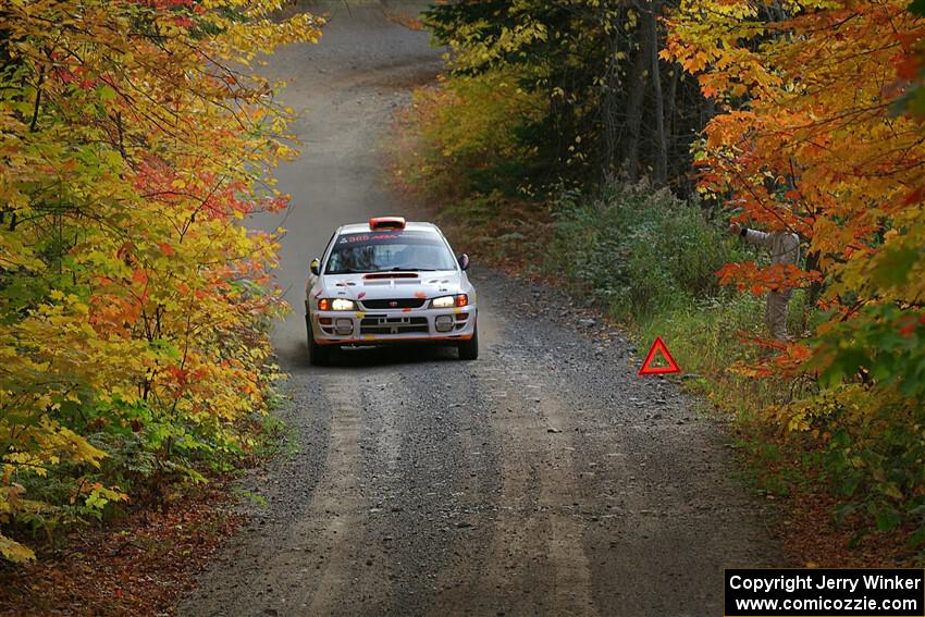 Richard Donovan / Greg Donovan Subaru Impreza on SS15, Double Trouble.