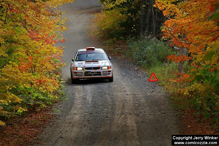 Richard Donovan / Greg Donovan Subaru Impreza on SS15, Double Trouble.