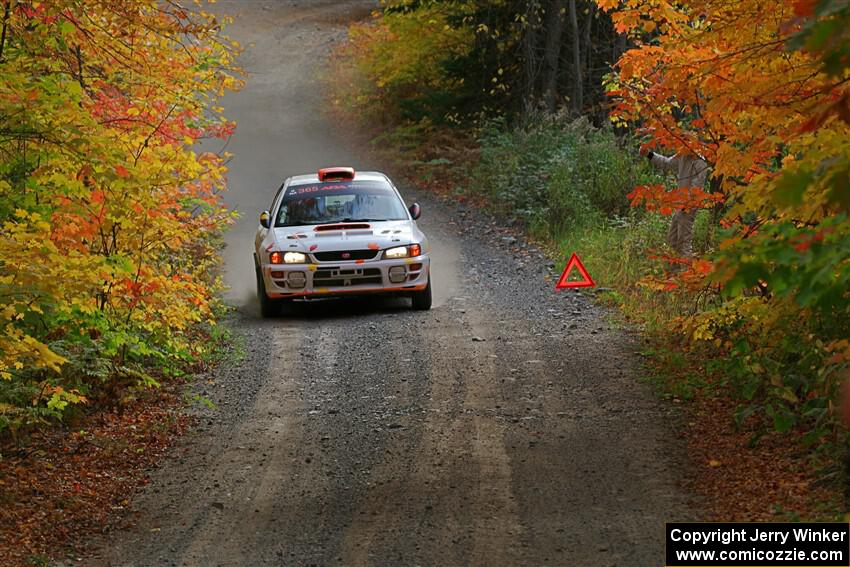 Richard Donovan / Greg Donovan Subaru Impreza on SS15, Double Trouble.