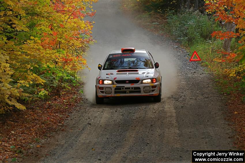 Richard Donovan / Greg Donovan Subaru Impreza on SS15, Double Trouble.