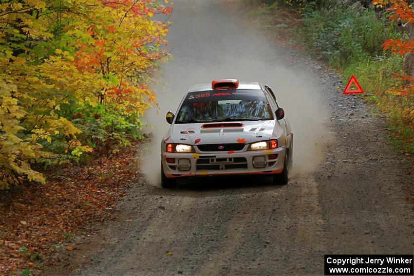 Richard Donovan / Greg Donovan Subaru Impreza on SS15, Double Trouble.