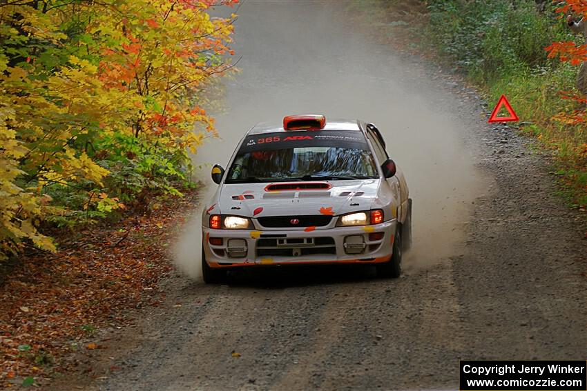 Richard Donovan / Greg Donovan Subaru Impreza on SS15, Double Trouble.