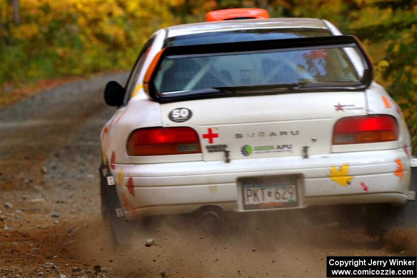 Richard Donovan / Greg Donovan Subaru Impreza on SS15, Double Trouble.