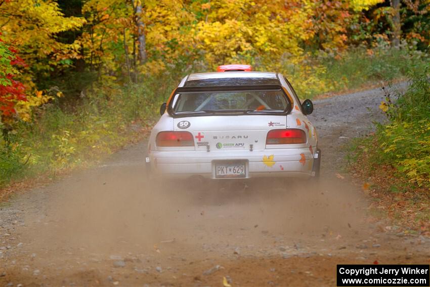 Richard Donovan / Greg Donovan Subaru Impreza on SS15, Double Trouble.