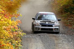 Jonathon Nagel / Max Sutton Subaru Impreza on SS15, Double Trouble.