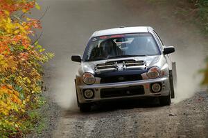 Jonathon Nagel / Max Sutton Subaru Impreza on SS15, Double Trouble.