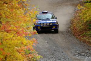 Bryan Pepp / Tim O'Brien Subaru Impreza on SS15, Double Trouble.