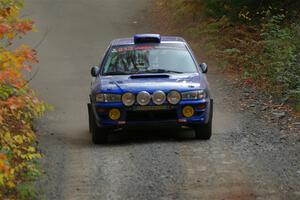 Bryan Pepp / Tim O'Brien Subaru Impreza on SS15, Double Trouble.