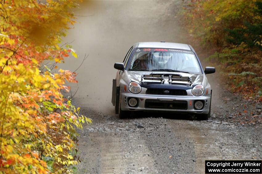 Jonathon Nagel / Max Sutton Subaru Impreza on SS15, Double Trouble.