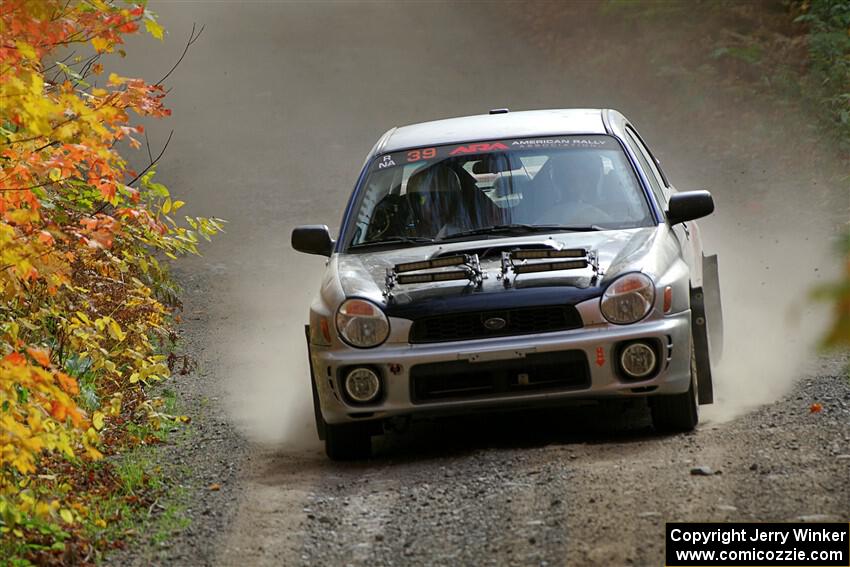 Jonathon Nagel / Max Sutton Subaru Impreza on SS15, Double Trouble.