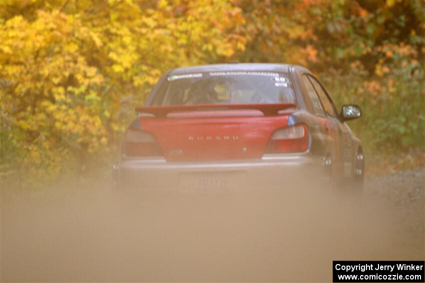 Jonathon Nagel / Max Sutton Subaru Impreza on SS15, Double Trouble.