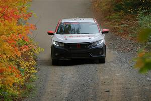 Gabriel Nieves / Oliver Kokenge Honda Civic Hatchback Sport on SS15, Double Trouble.