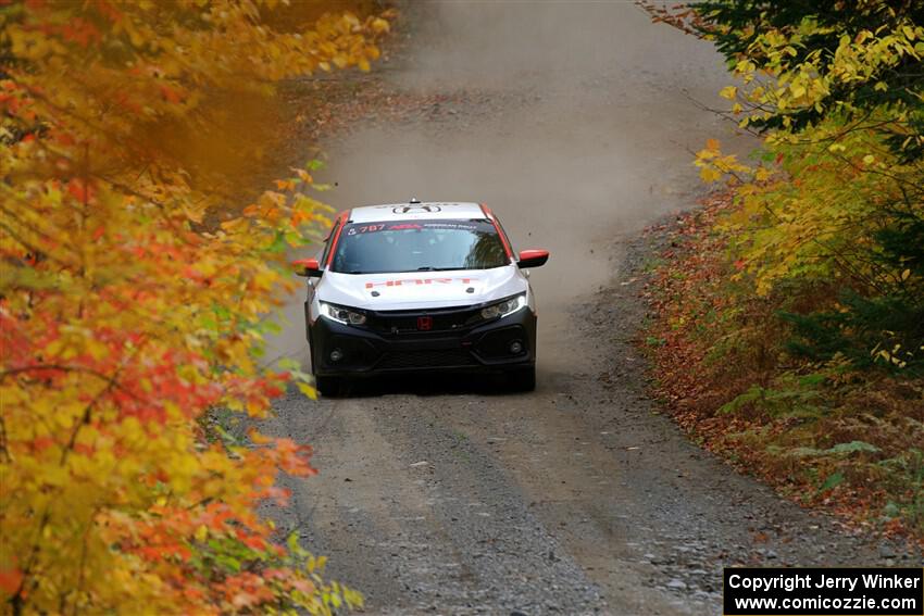 Gabriel Nieves / Oliver Kokenge Honda Civic Hatchback Sport on SS15, Double Trouble.