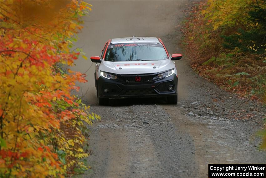 Gabriel Nieves / Oliver Kokenge Honda Civic Hatchback Sport on SS15, Double Trouble.