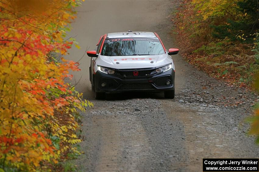 Gabriel Nieves / Oliver Kokenge Honda Civic Hatchback Sport on SS15, Double Trouble.