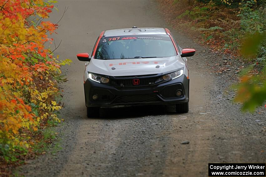 Gabriel Nieves / Oliver Kokenge Honda Civic Hatchback Sport on SS15, Double Trouble.