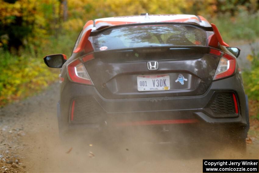 Gabriel Nieves / Oliver Kokenge Honda Civic Hatchback Sport on SS15, Double Trouble.