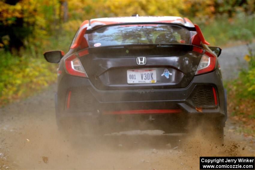 Gabriel Nieves / Oliver Kokenge Honda Civic Hatchback Sport on SS15, Double Trouble.