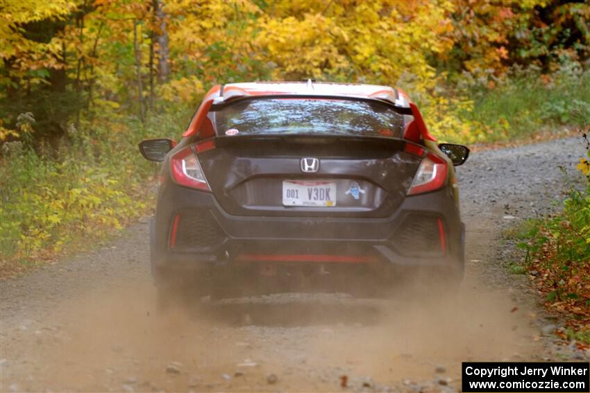 Gabriel Nieves / Oliver Kokenge Honda Civic Hatchback Sport on SS15, Double Trouble.