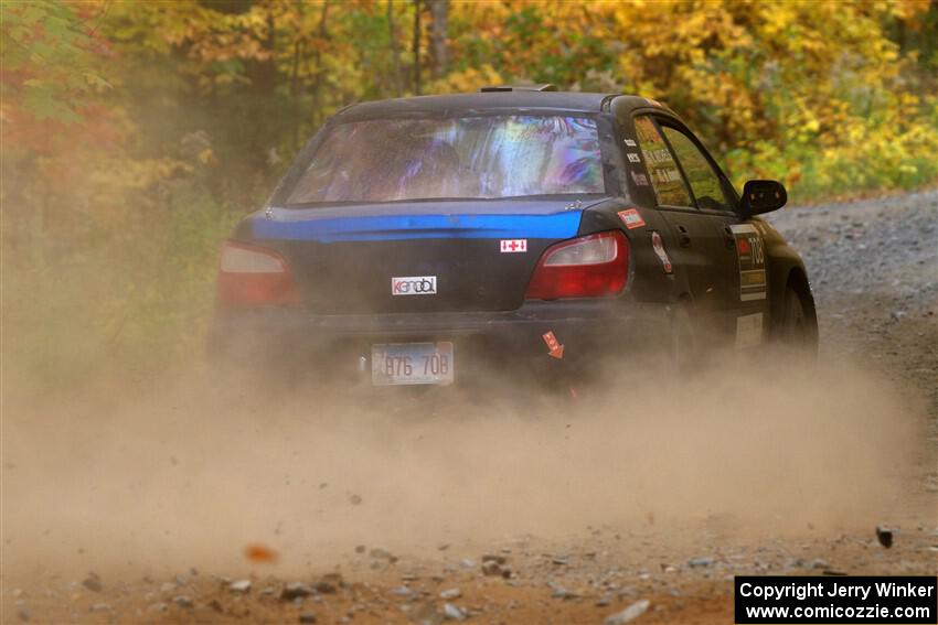 Brian Atwood / Kenny Michels Subaru Impreza on SS15, Double Trouble.