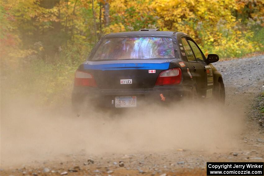 Brian Atwood / Kenny Michels Subaru Impreza on SS15, Double Trouble.