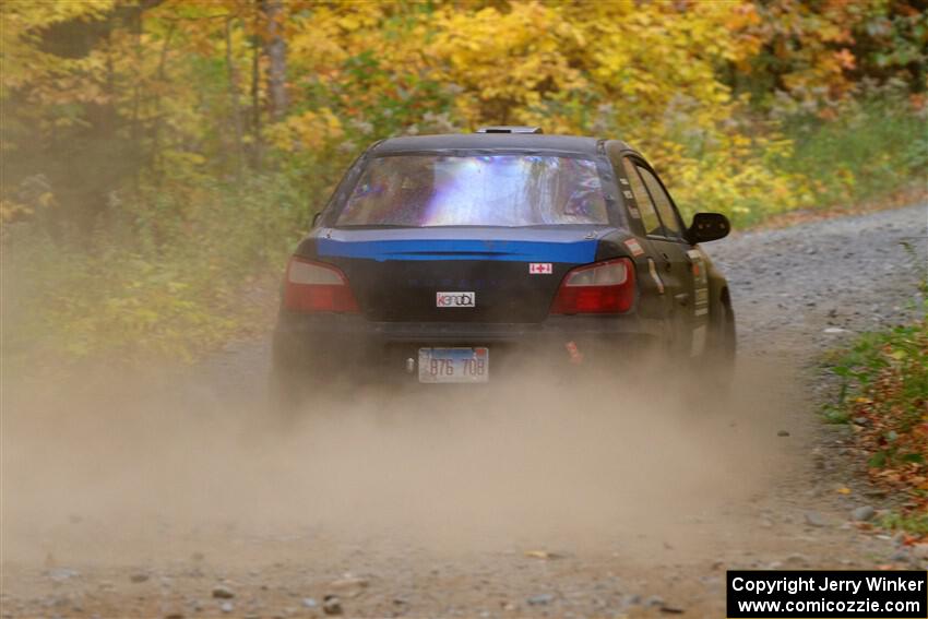 Brian Atwood / Kenny Michels Subaru Impreza on SS15, Double Trouble.