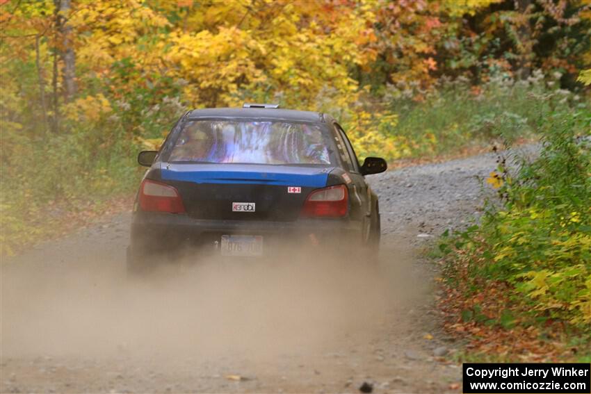 Brian Atwood / Kenny Michels Subaru Impreza on SS15, Double Trouble.