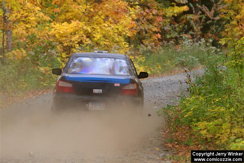 Brian Atwood / Kenny Michels Subaru Impreza on SS15, Double Trouble.