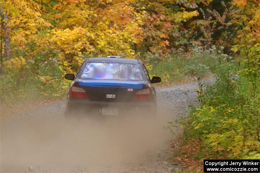 Brian Atwood / Kenny Michels Subaru Impreza on SS15, Double Trouble.