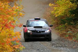 Colin Gleason / Tom Addison Subaru Impreza 2.5RS on SS15, Double Trouble.