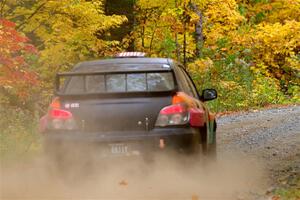 Colin Gleason / Tom Addison Subaru Impreza 2.5RS on SS15, Double Trouble.