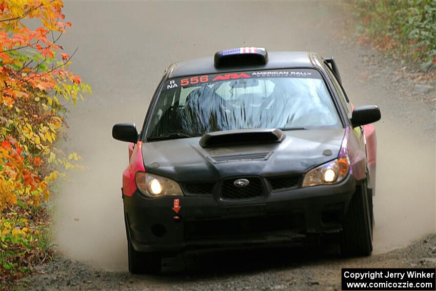 Colin Gleason / Tom Addison Subaru Impreza 2.5RS on SS15, Double Trouble.