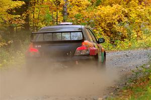 Colin Gleason / Tom Addison Subaru Impreza 2.5RS on SS15, Double Trouble.