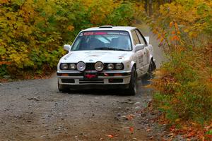 Keegan Helwig / Elena Huizar BMW 325i on SS15, Double Trouble.