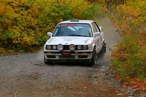 Keegan Helwig / Elena Huizar BMW 325i on SS15, Double Trouble.