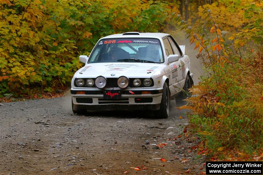 Keegan Helwig / Elena Huizar BMW 325i on SS15, Double Trouble.