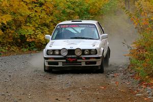 Keegan Helwig / Elena Huizar BMW 325i on SS15, Double Trouble.