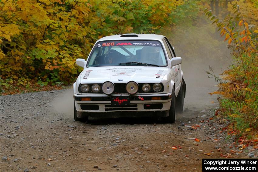 Keegan Helwig / Elena Huizar BMW 325i on SS15, Double Trouble.