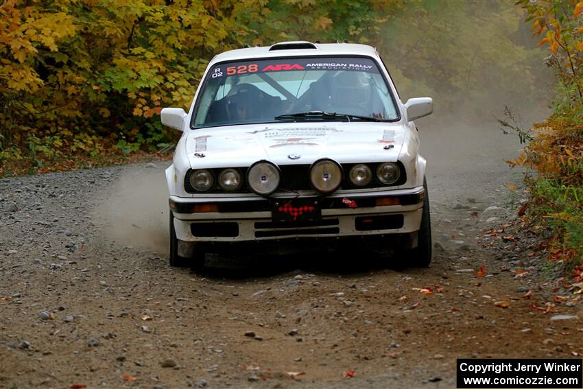 Keegan Helwig / Elena Huizar BMW 325i on SS15, Double Trouble.