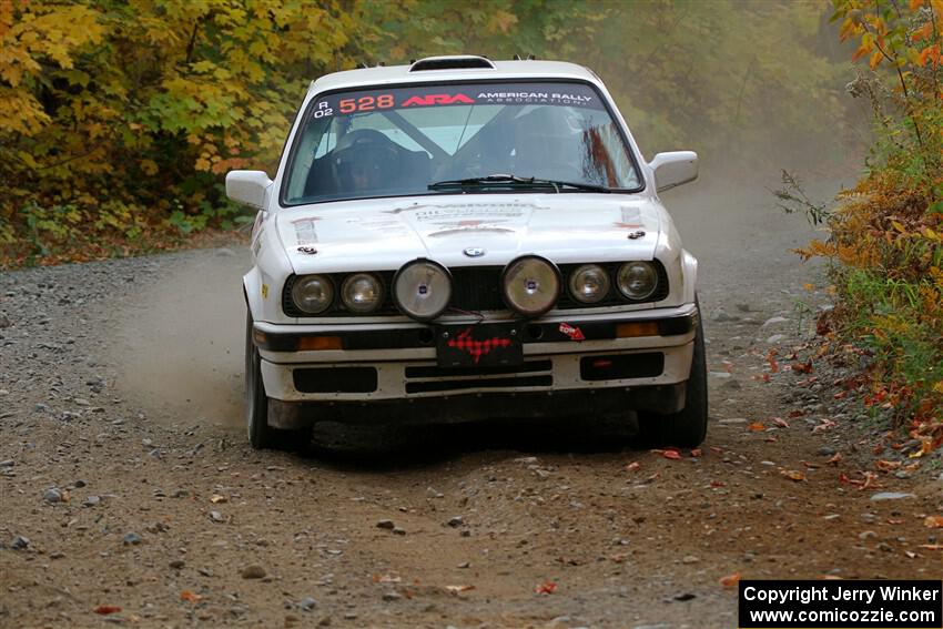 Keegan Helwig / Elena Huizar BMW 325i on SS15, Double Trouble.