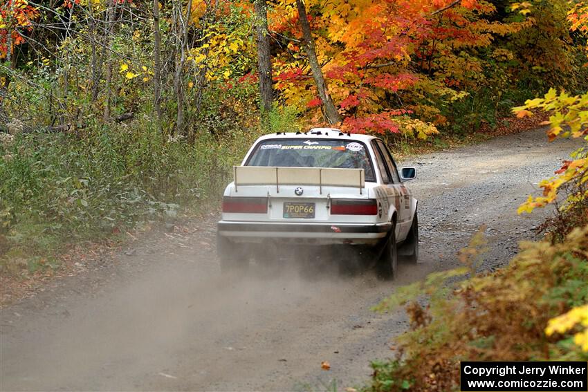 Keegan Helwig / Elena Huizar BMW 325i on SS15, Double Trouble.