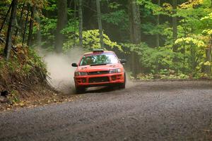 Travis Mattonen / Anikka Nykanen Subaru Impreza on SS16, Mount Marquette.