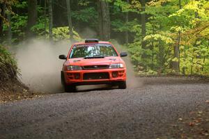 Travis Mattonen / Anikka Nykanen Subaru Impreza on SS16, Mount Marquette.