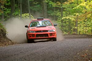 Travis Mattonen / Anikka Nykanen Subaru Impreza on SS16, Mount Marquette.