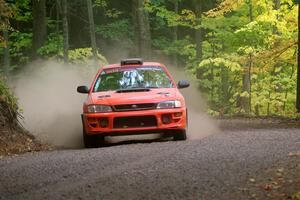 Travis Mattonen / Anikka Nykanen Subaru Impreza on SS16, Mount Marquette.