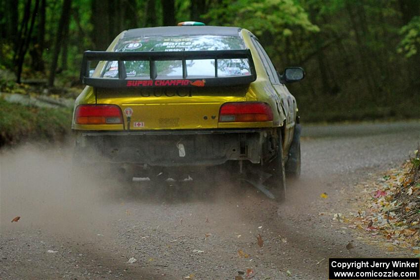 Sean Costello / Steve Blomquist-Scanlan Subaru Impreza 2.5RS on SS16, Mount Marquette.