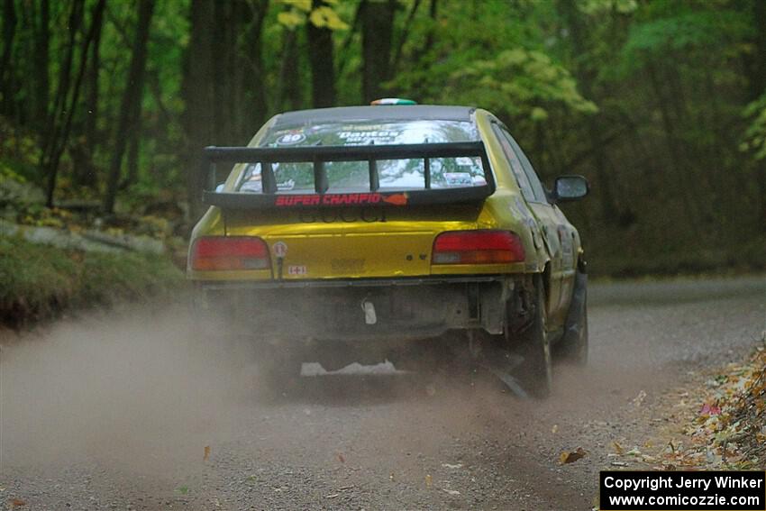 Sean Costello / Steve Blomquist-Scanlan Subaru Impreza 2.5RS on SS16, Mount Marquette.