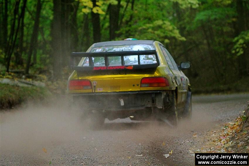 Sean Costello / Steve Blomquist-Scanlan Subaru Impreza 2.5RS on SS16, Mount Marquette.