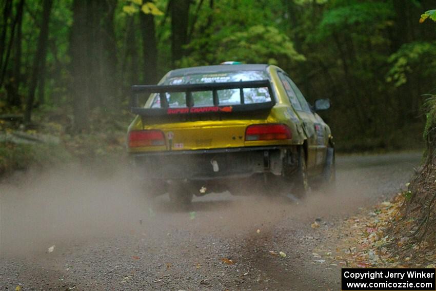 Sean Costello / Steve Blomquist-Scanlan Subaru Impreza 2.5RS on SS16, Mount Marquette.