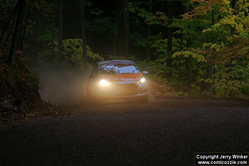 Brent Lucio / Tim Kohlmann Ford Fiesta on SS16, Mount Marquette.